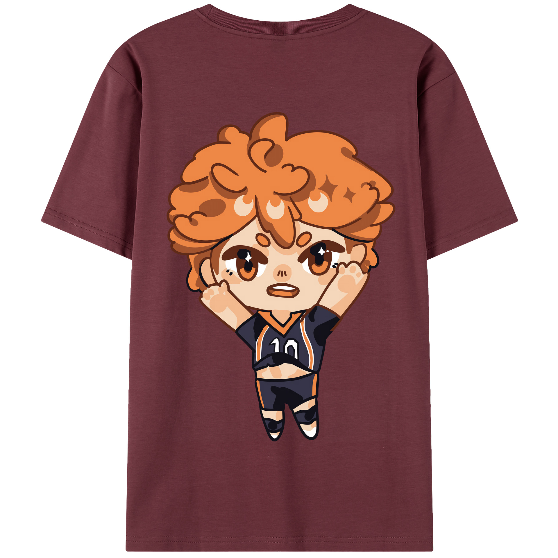（画像用） ハイキュー!! Haikyu!! 綿100％半袖Tシャツ（背面プリント）